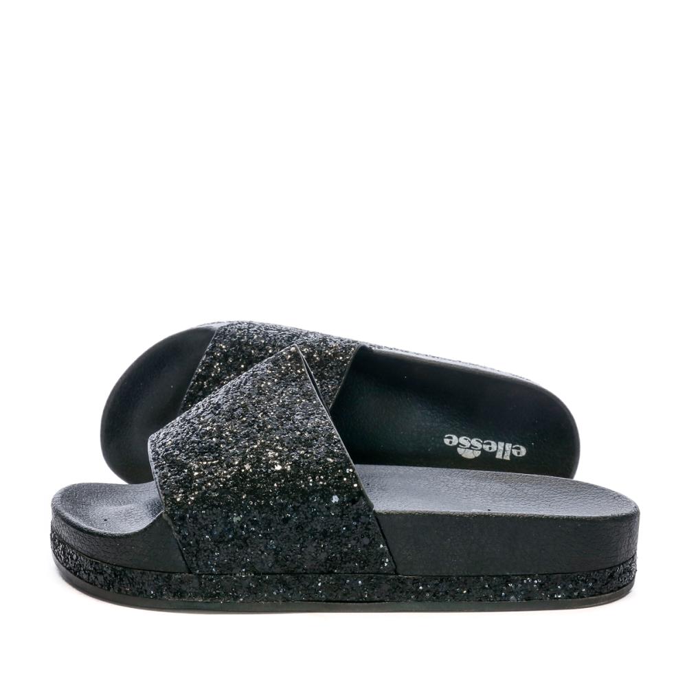 Claquettes Noir Femme Ellesse Gigi pas cher