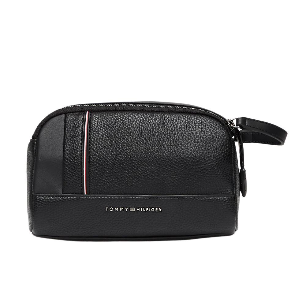 Trousse de Toilette Noir Homme Tommy Hilfiger Central Washbag pas cher