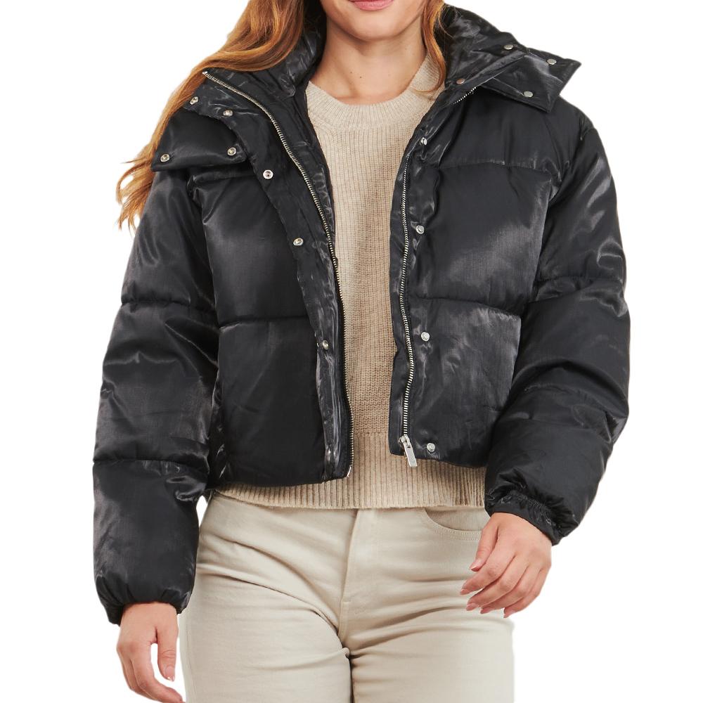 Doudoune Noire Femme Kaporal SAKI pas cher