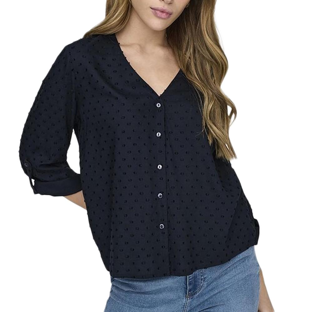 Blouse Marine Femme JDY Diana Life pas cher