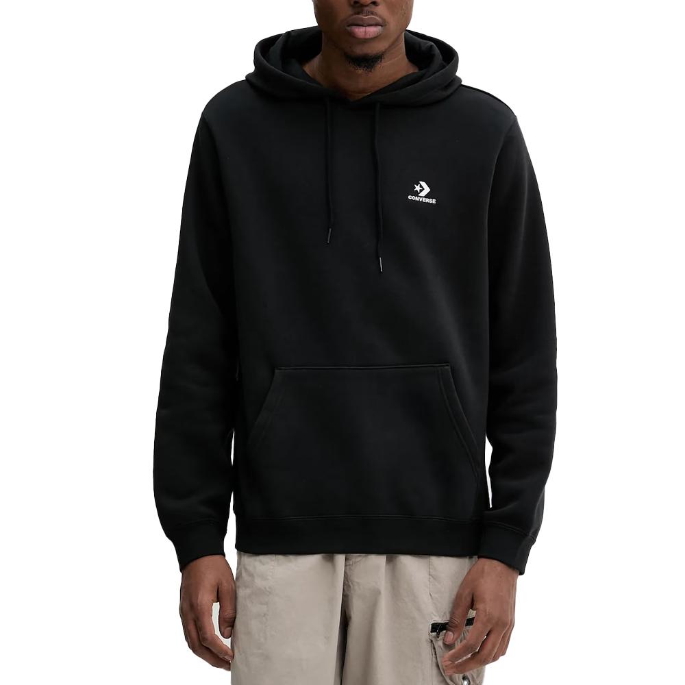 Sweat à capuche Noir Mixte Converse Star Chev pas cher