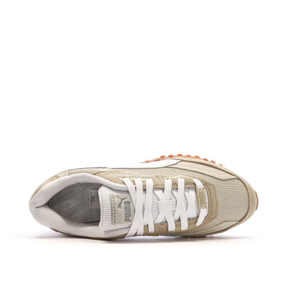 Baskets Beige/Blanc Homme/Ado Puma Rider Washed vue 4