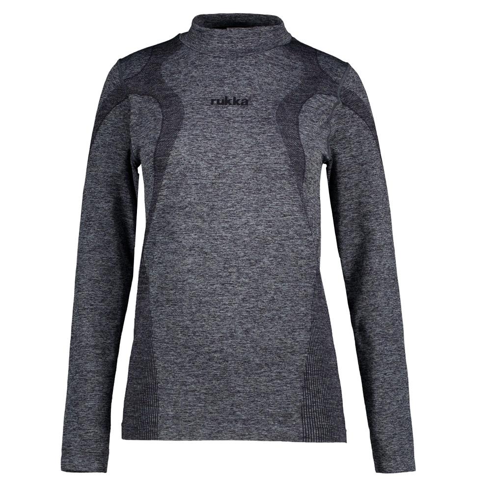 T-shirt Manches Longues Gris Homme Rukka Tira pas cher