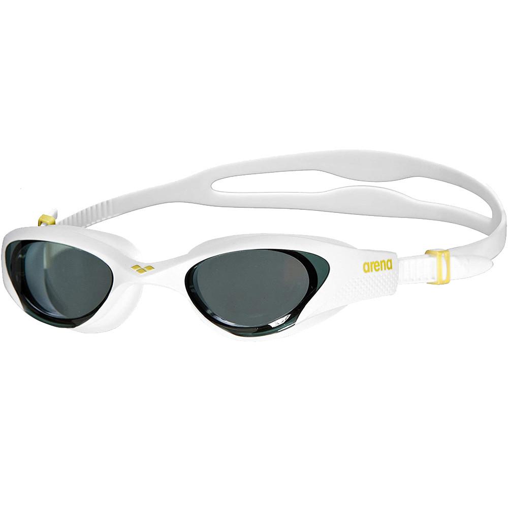Lunettes de Natation Blanches Homme Arena The One Smoke vue 2