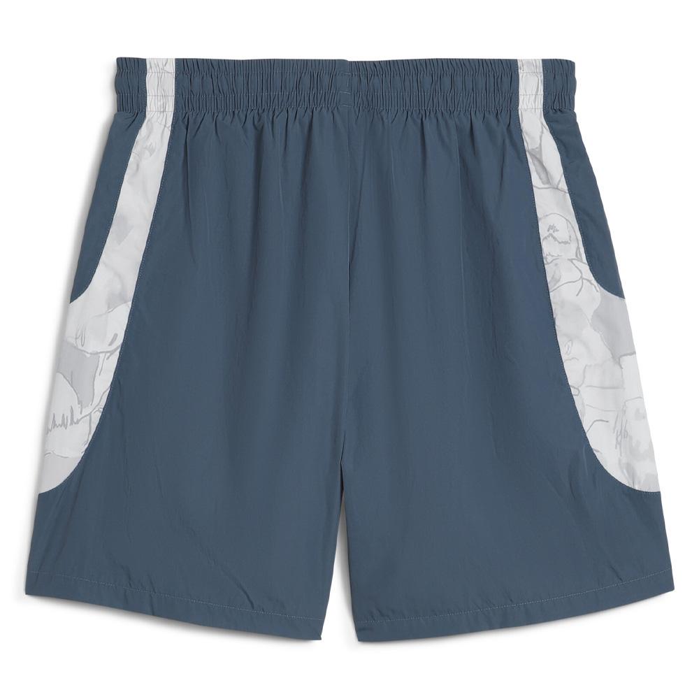 Mcfc Short Gris Homme Puma Kidsuper vue 2