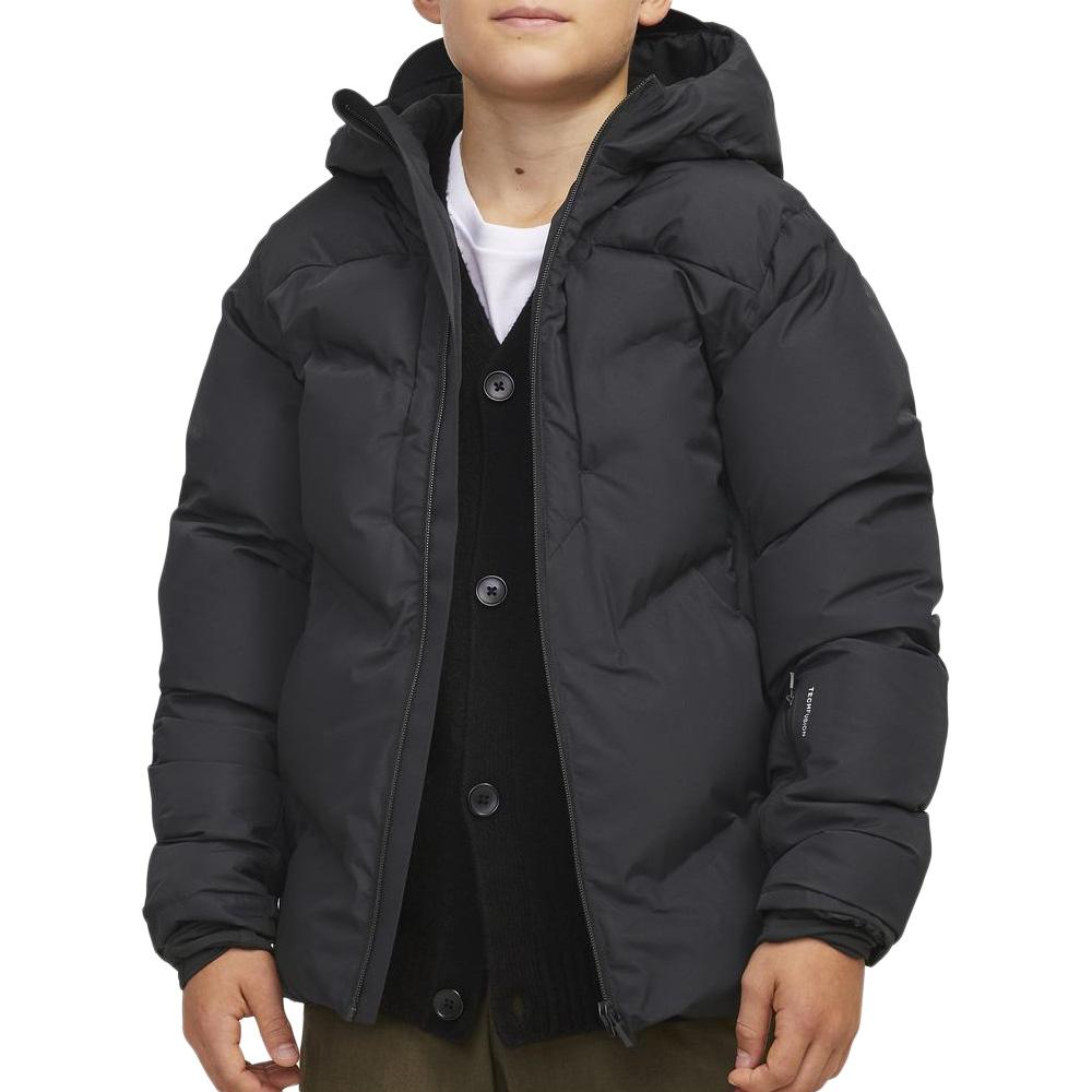 Doudoune Noir Garçon Jack & Jones Quilted pas cher