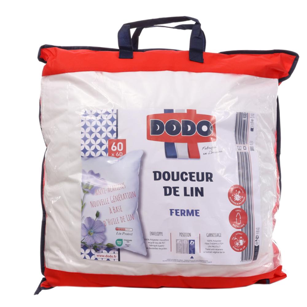 Oreiller Ferme Dodo Douceur De Lin 60x60 pas cher