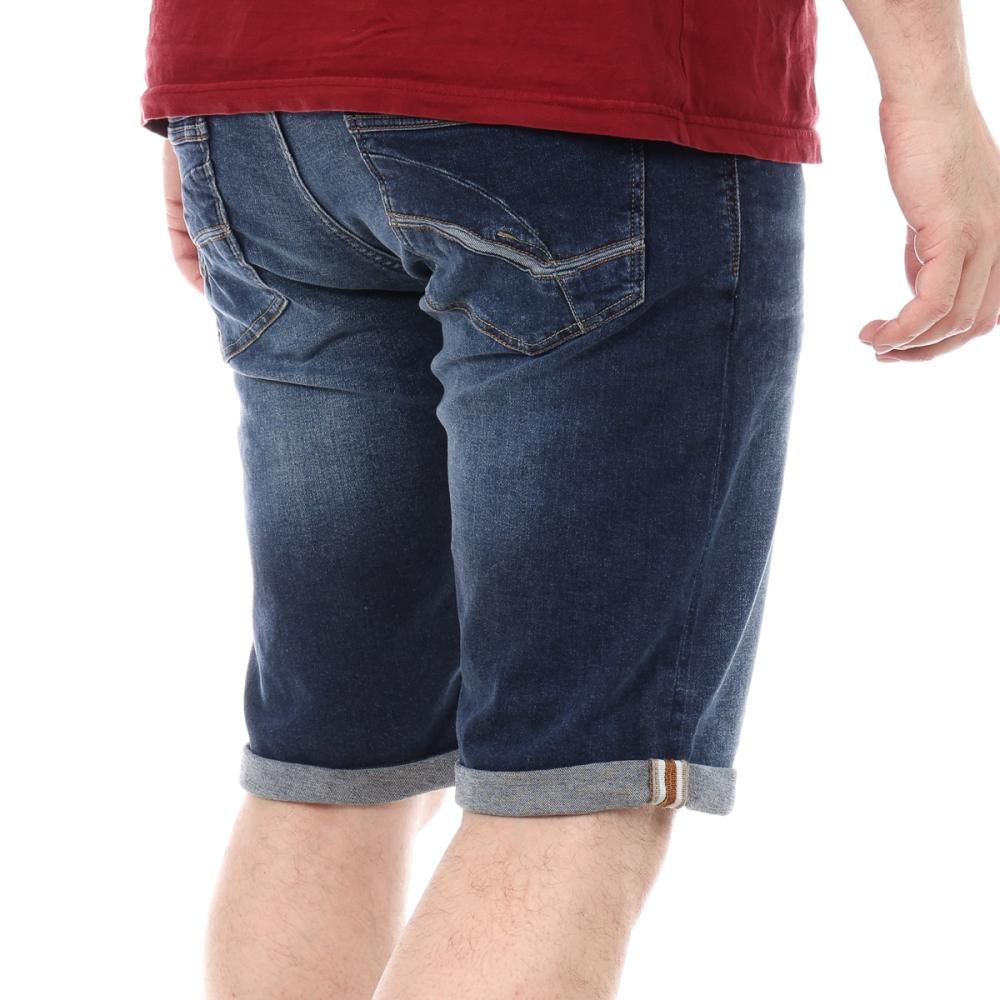 Short Bleu Homme RMS26 Stone vue 2
