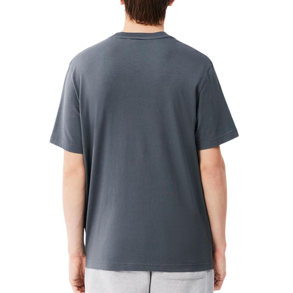 T-shirt Gris Anthracite Homme Lacoste TH73181 vue 2