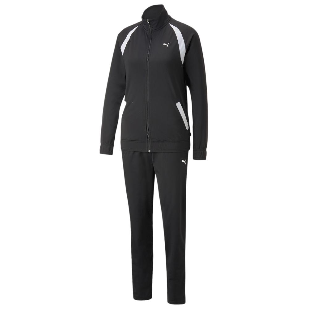 Ensemble de Survêtement Noir Femme Puma Classic Tricot pas cher