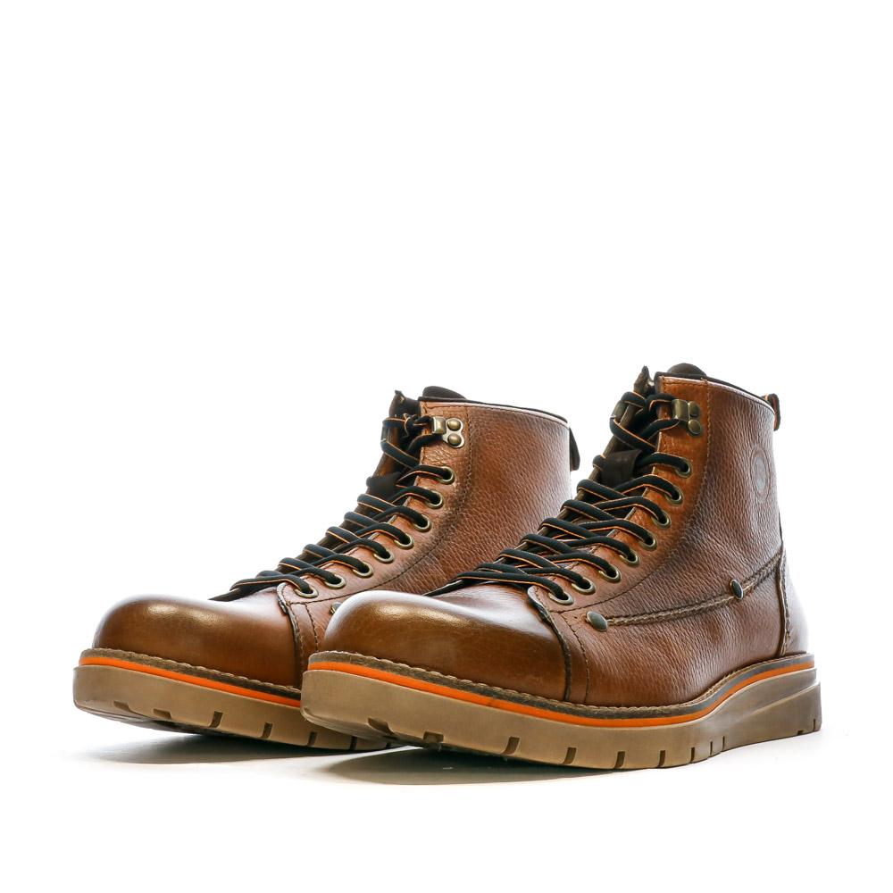 Boots Marron Homme Redskins Democrat vue 6