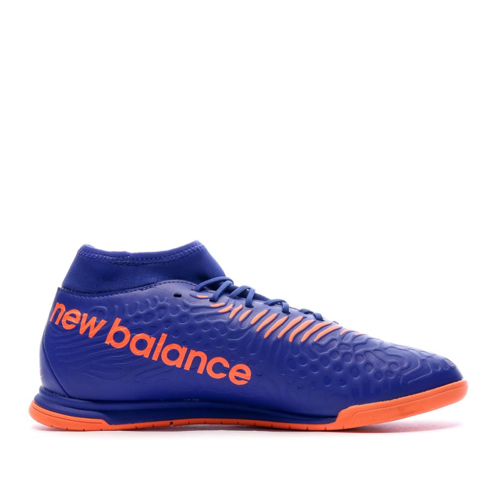 Chaussures de Futsal Bleu/Orange Homme New Balance MST3IBG3 vue 2