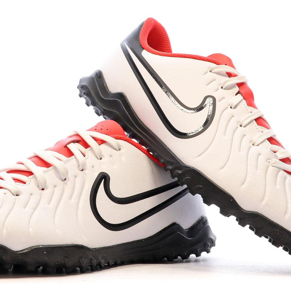 Chaussures de Football Blanches Homme Nike Legend 10 Club TF vue 7