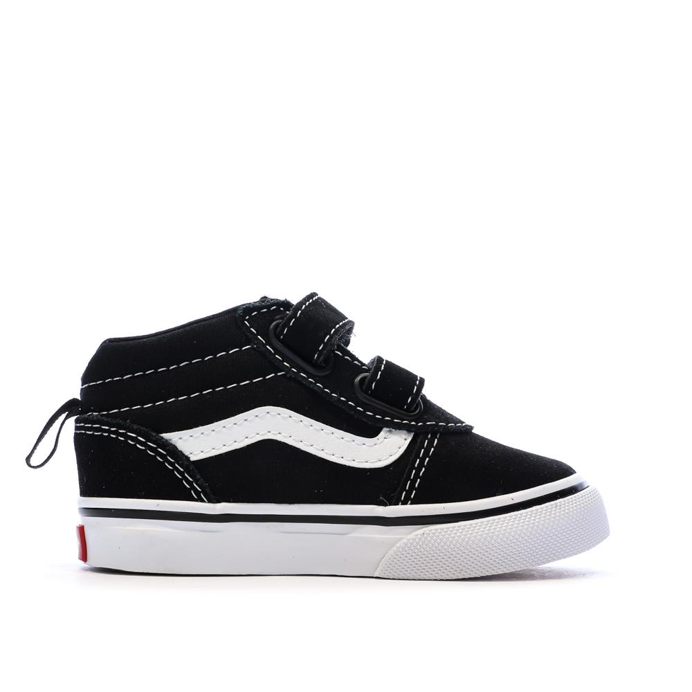 Baskets Noires Fille/Garçon Vans Ward vue 2