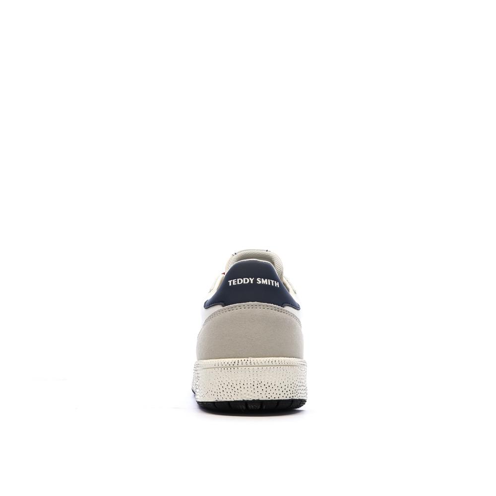 Baskets Blanc/Marine Homme Teddy Smith Zapato vue 3