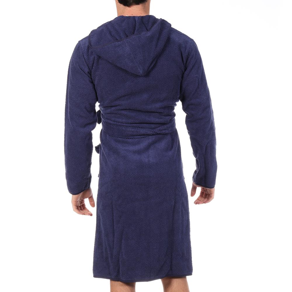 Albornoz azul marino para hombre Le Coq Sportif Albornoz N°1 M Insignia ver 2