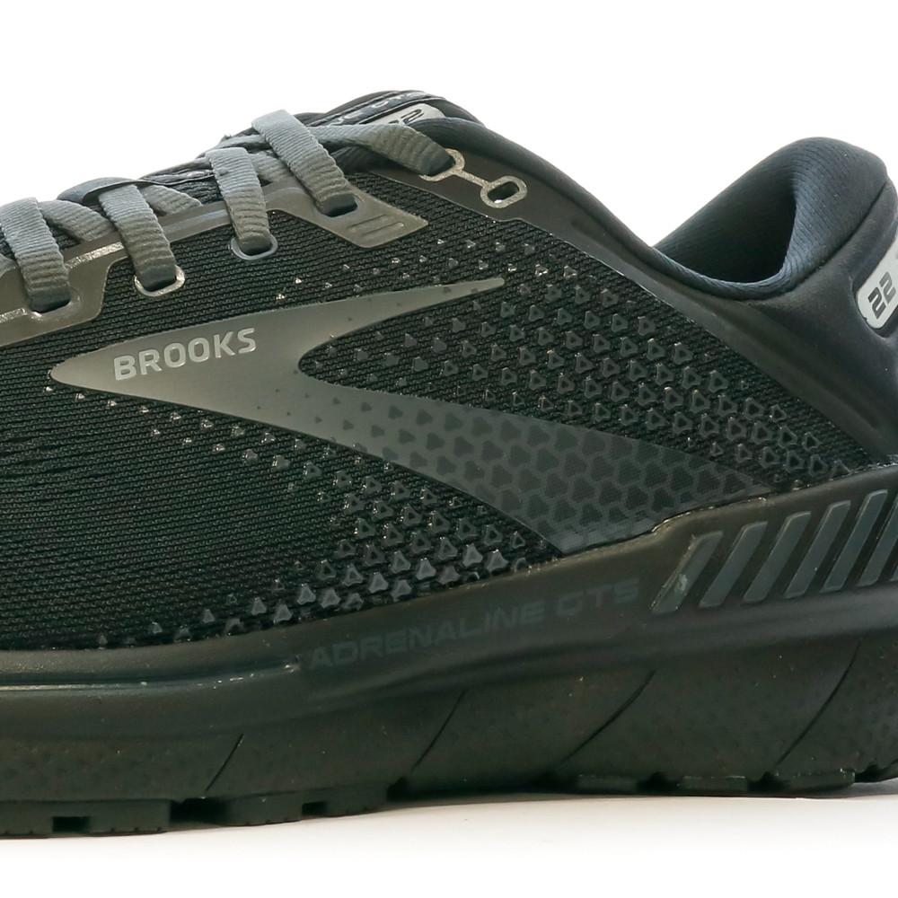 Chaussures de Running Noires Homme Brooks Adrenaline Gts 22 vue 7