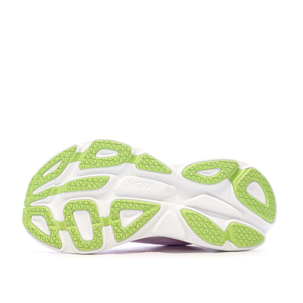 Chaussures running Rose Femme Hoka Bondi 8 vue 5