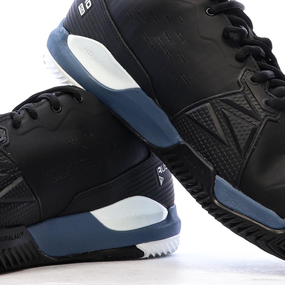 Chaussures de tennis Noires/Bleu Homme Wilson Rush Pro vue 7