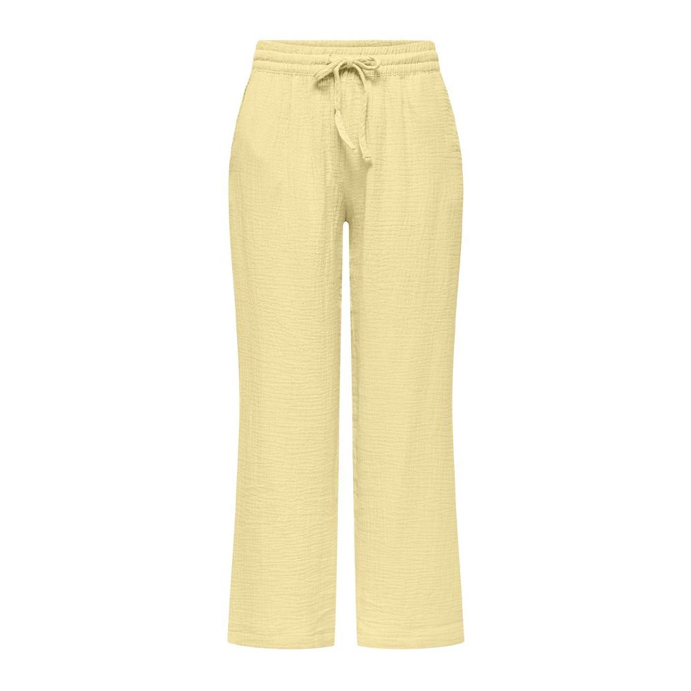 Pantalon Fluide Jaune Femme JDY PHANTOM pas cher