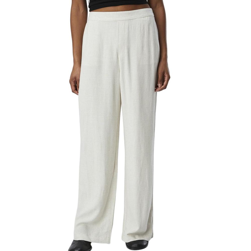 Pantalon fluide Beige Clair Femme Vero Moda Aline pas cher