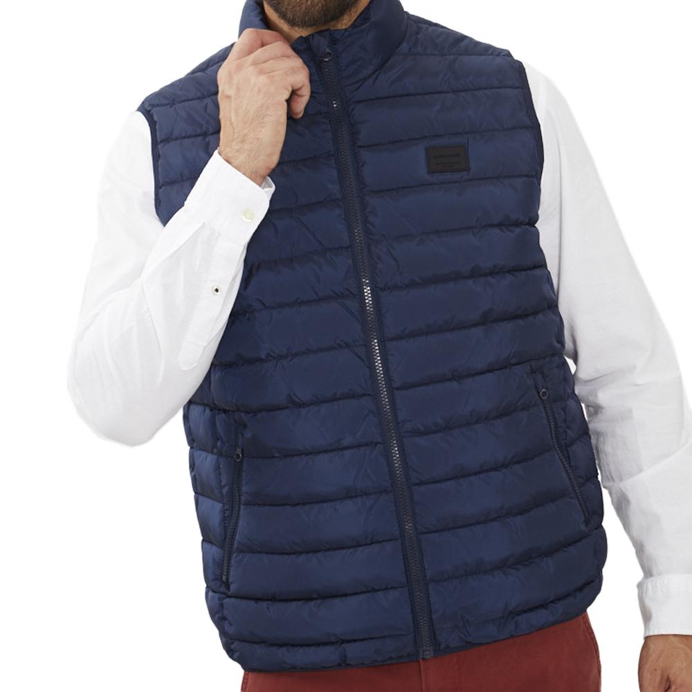 Doudoune Sans Manches Marine Homme Jack & Jones Warmer pas cher