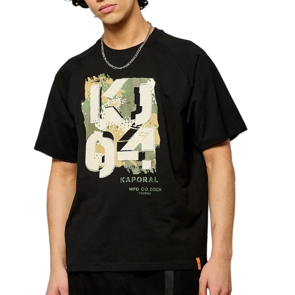 T-Shirt Noir Homme Kaporal JOCK pas cher