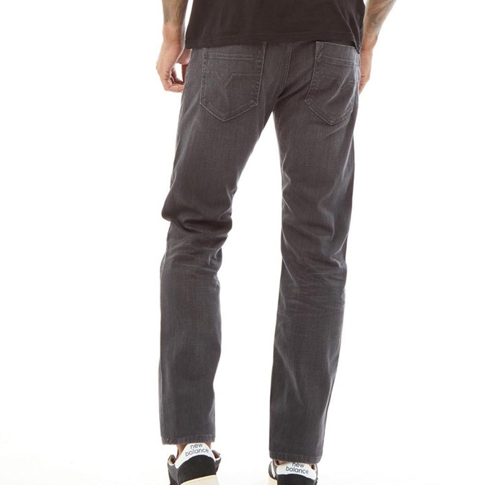 Jean Straight Gris Homme Diesel Safado vue 2