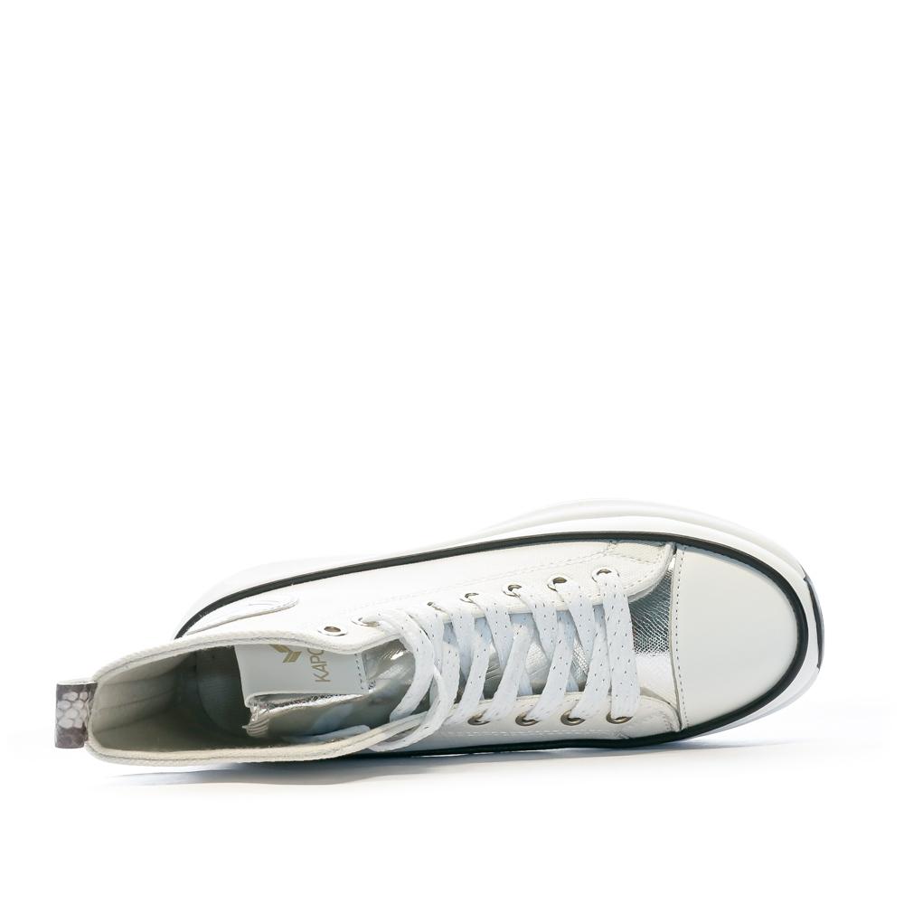 Baskets Blanc Femme Kaporal Christy vue 4