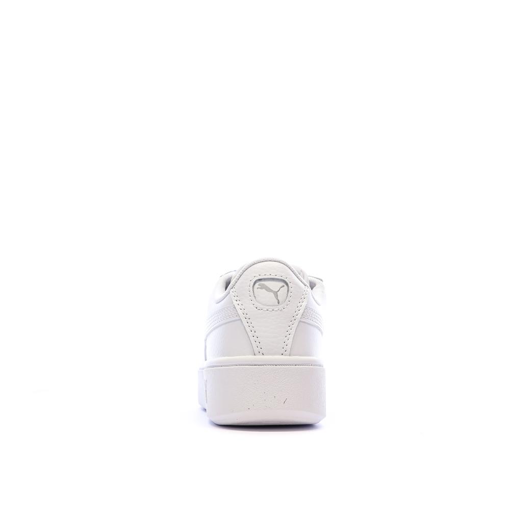 Baskets Blanches Femme Puma Vikky vue 3