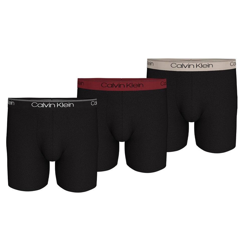 3xBoxers Noir Homme Calvin Klein Jeans Trunk pas cher
