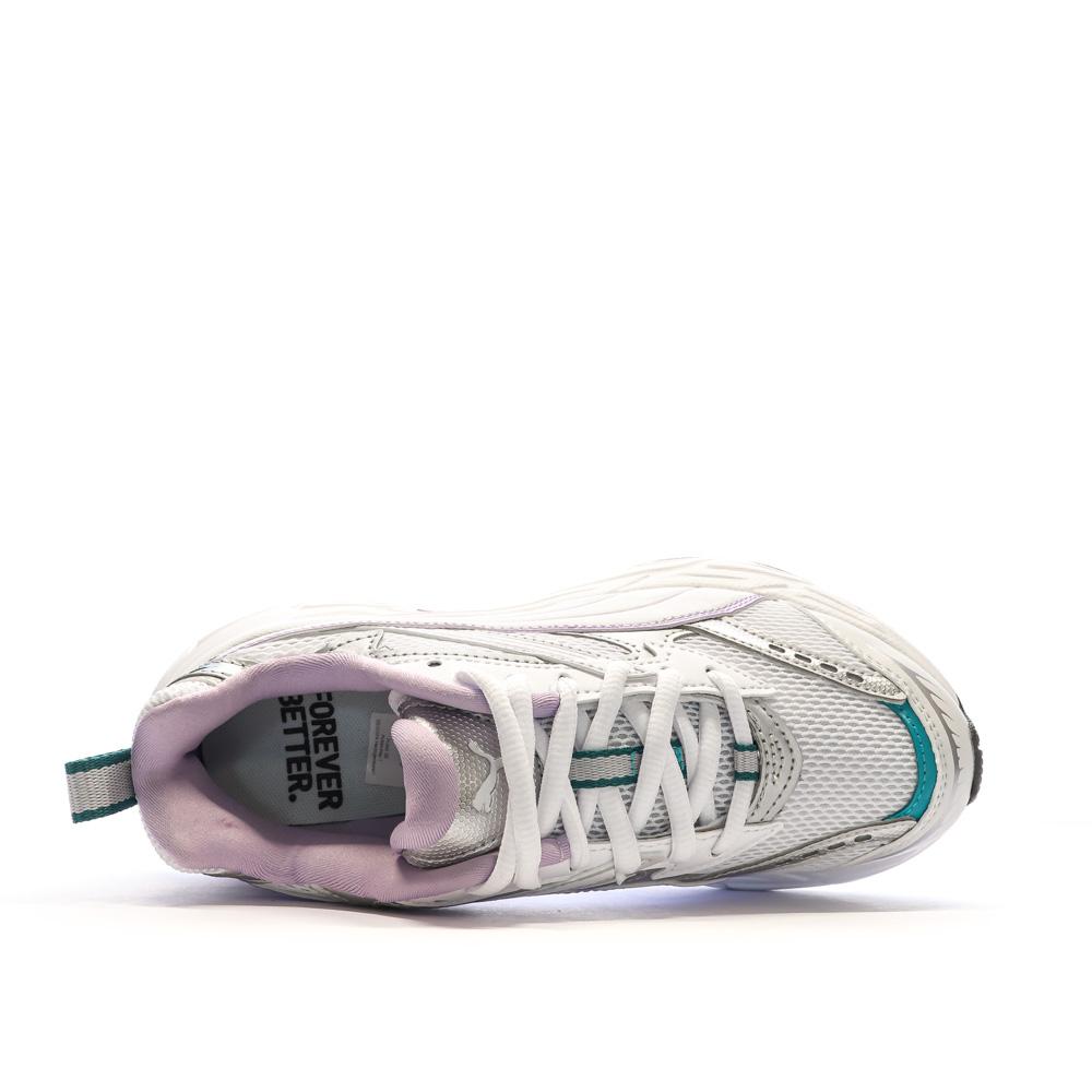 Baskets Blanc/Violet Femme Puma Morphic vue 4