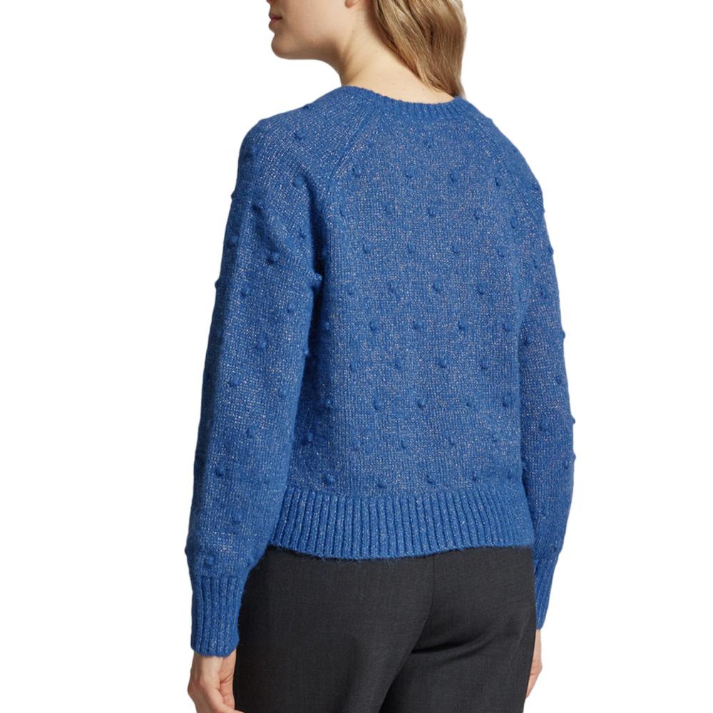 Pull Bleu Femme Vila Tuli vue 2