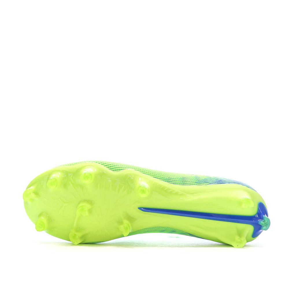 Chaussures football Jaune Fluo Homme Puma Ultra 5 Pro FG/AG vue 5