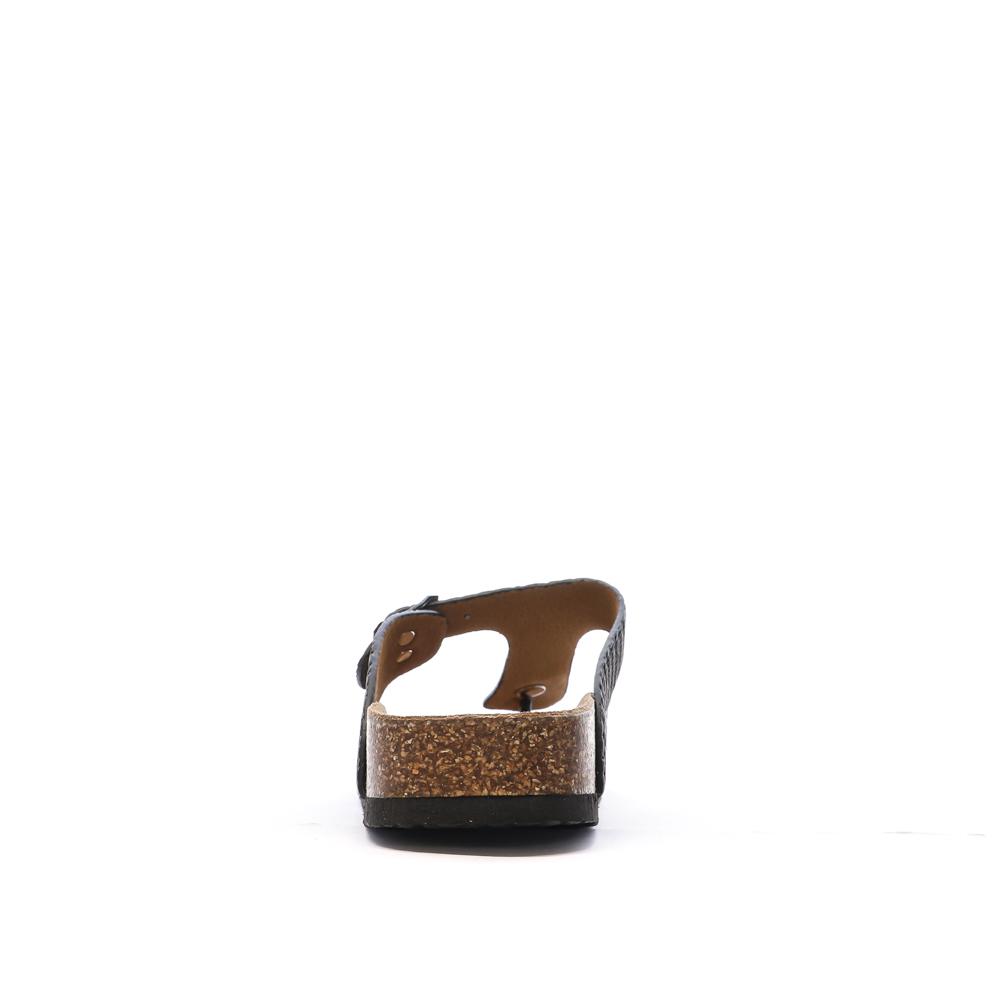Tongs Noir Femme Chattawak ZELDA vue 3