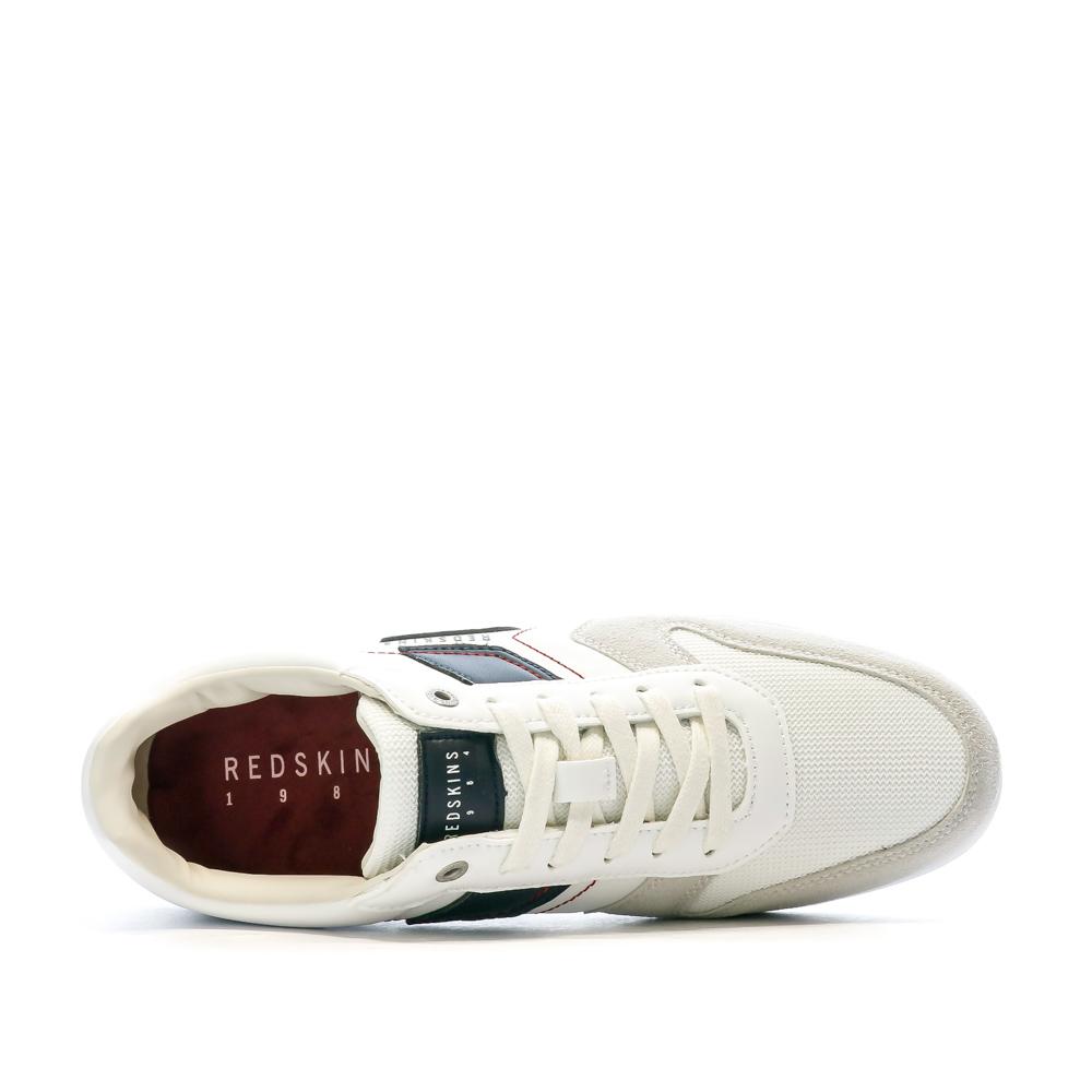 Baskets Blanches Homme Redskins Adjoint vue 4