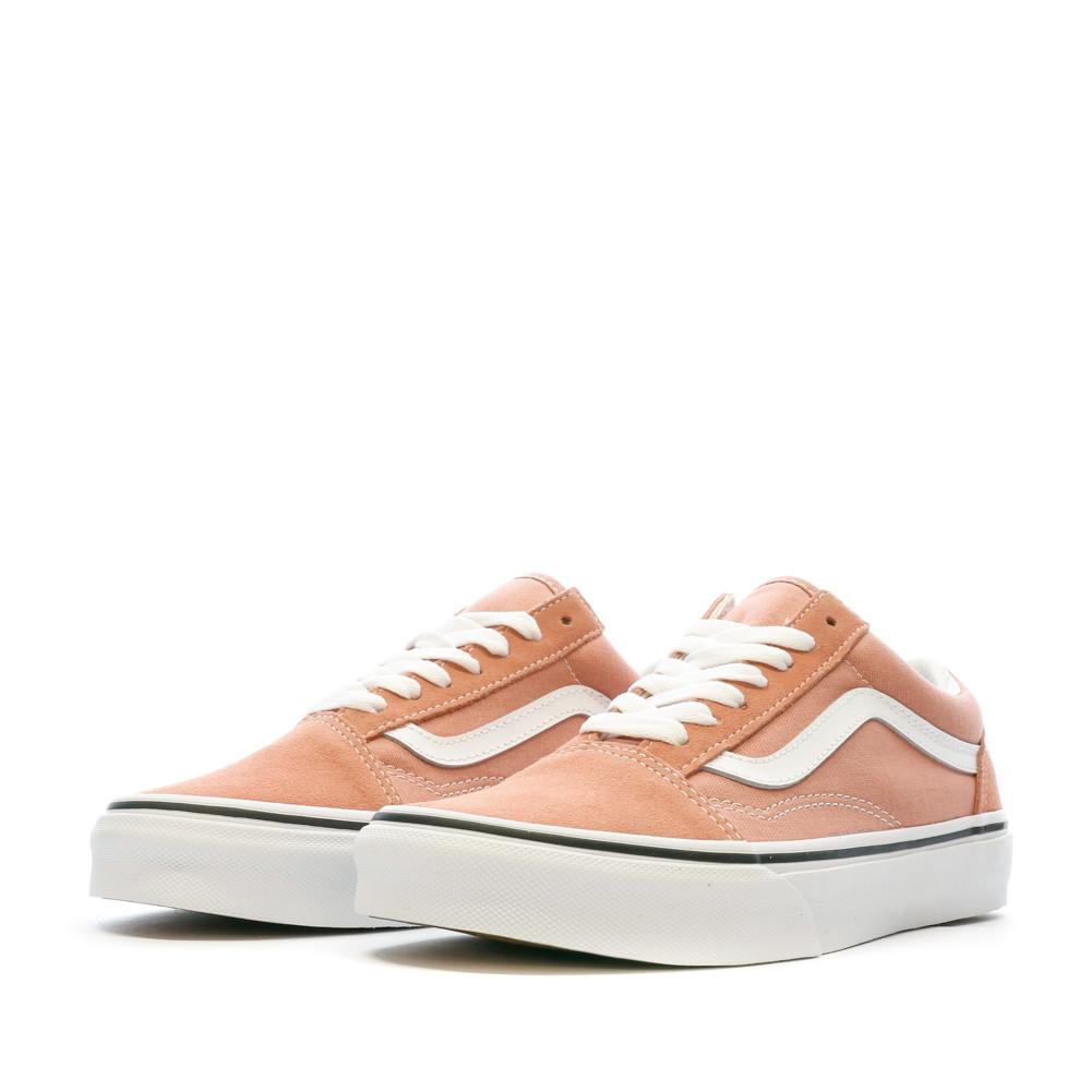 Baskets Rose Femme Vans Ua Old Skool vue 6