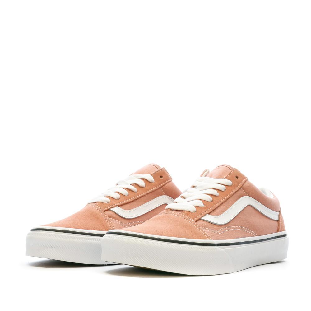 Baskets Rose Femme Vans Ua Old Skool vue 6