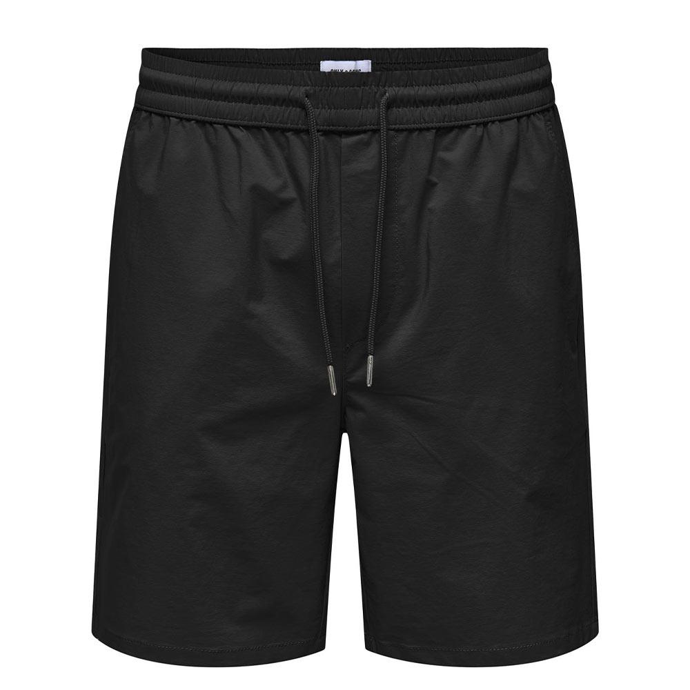Short Noir Homme Only & Sons Onstel Move pas cher