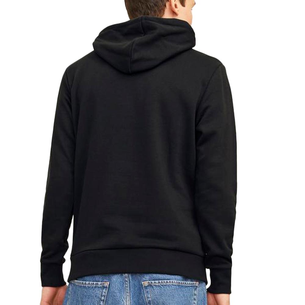 Sweat Noir Homme Jack & Jones Whtiley vue 2