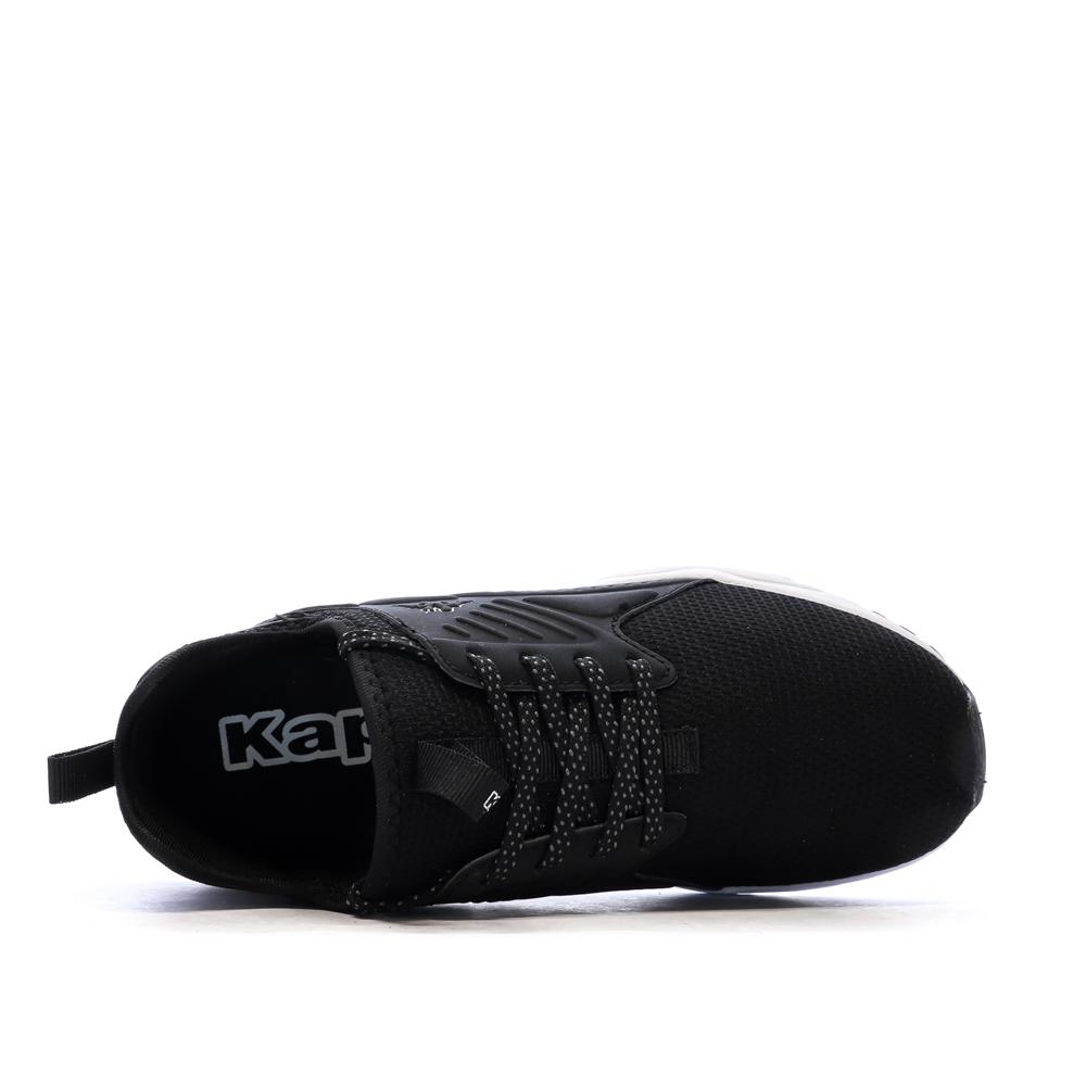 Baskets Noires Fille Kappa San Puerto Laces vue 4