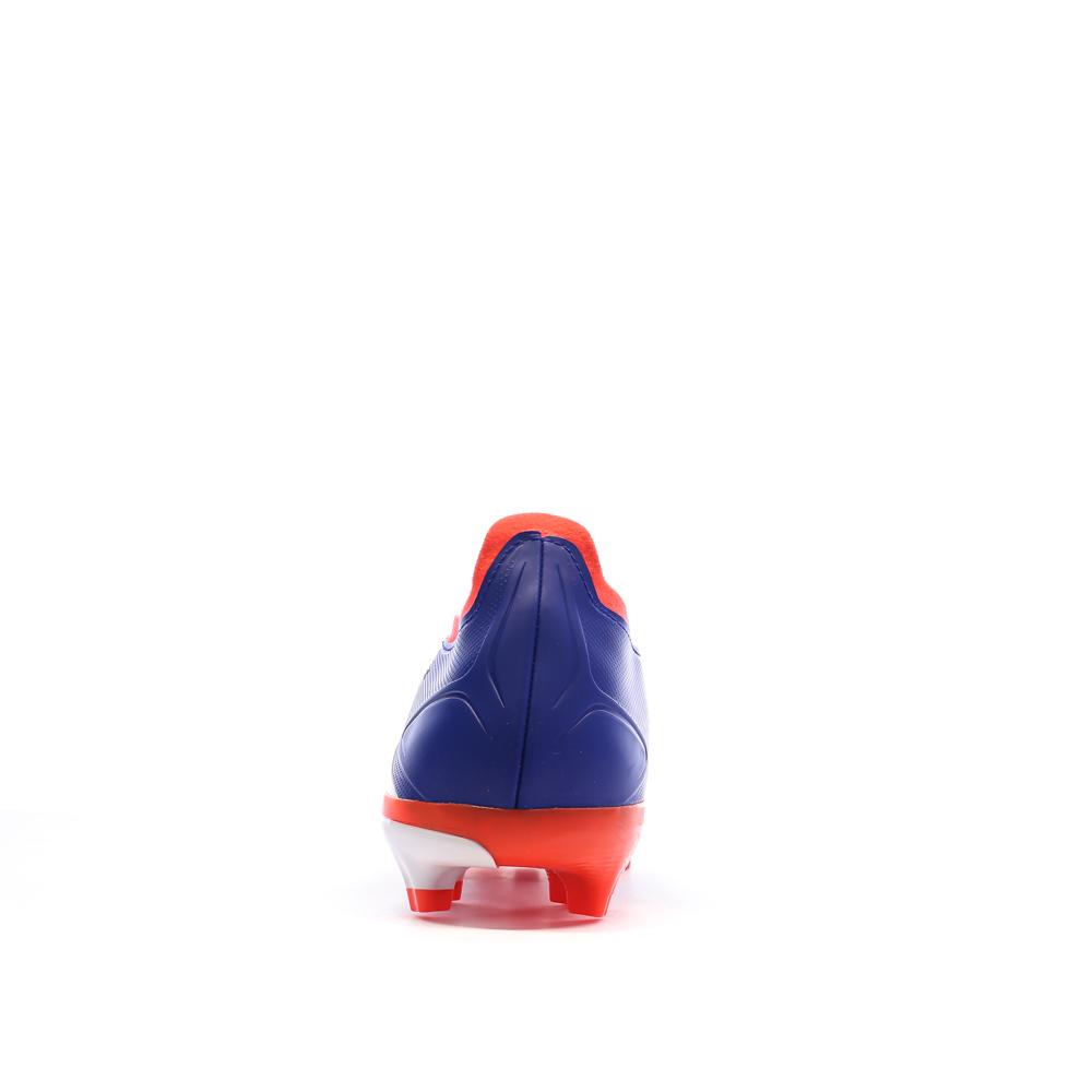 Chaussures de Foot Bleues Homme Adidas Predator League FG vue 3