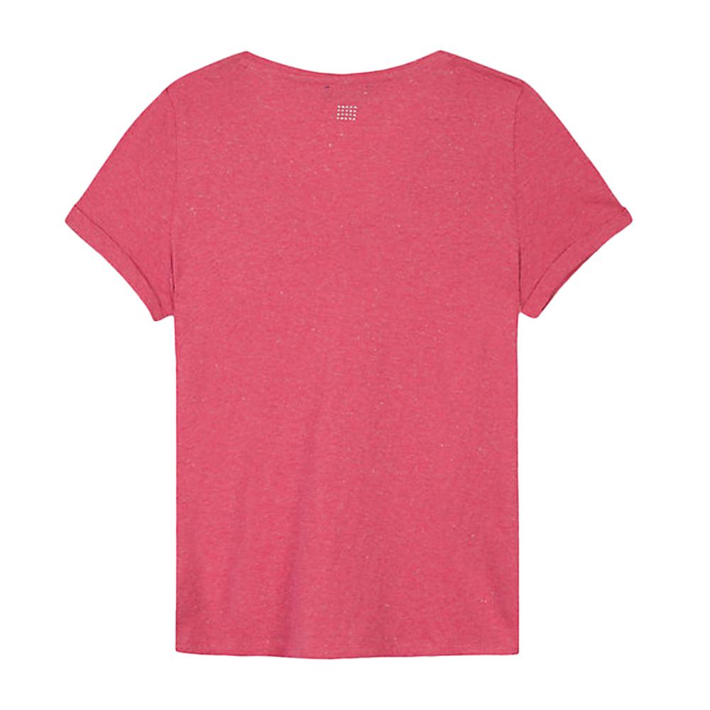 T-shirt Rose Femme TBS ADINATEE vue 2