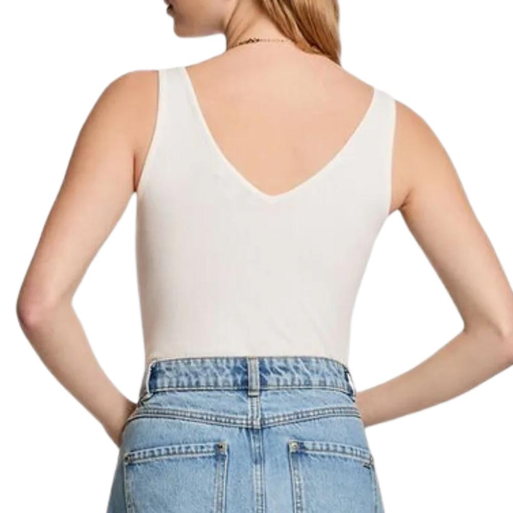 Débardeur Blanc Femme Morgan DANIELA vue 2