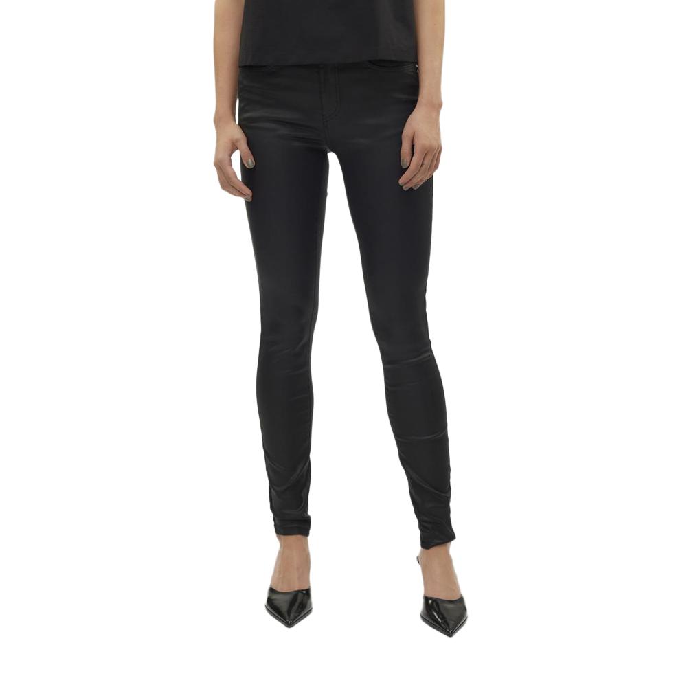 Pantalon Slim Noir Femme Vero Moda Flash pas cher