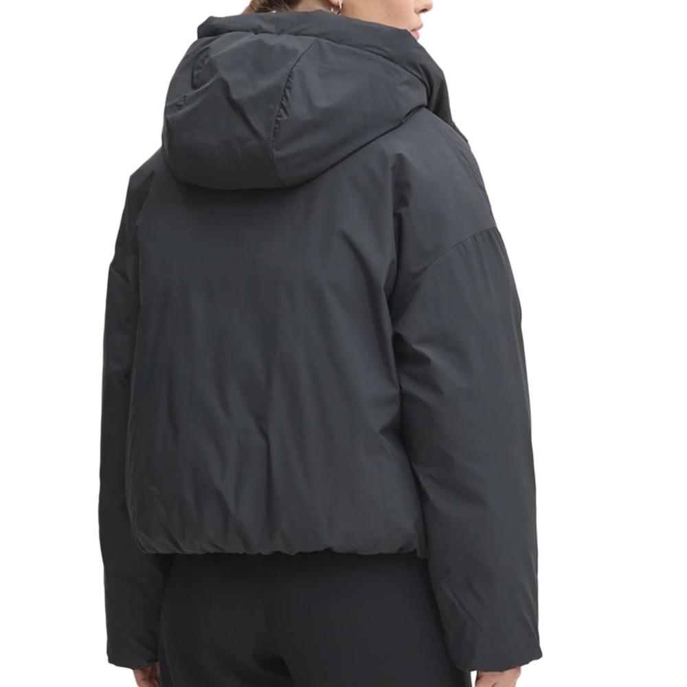 Doudoune Noire Femme Converse Synthetic Puffer vue 2