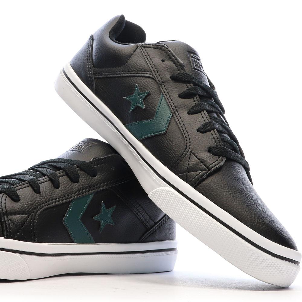 Baskets Noires Homme Converse El Distrito vue 7