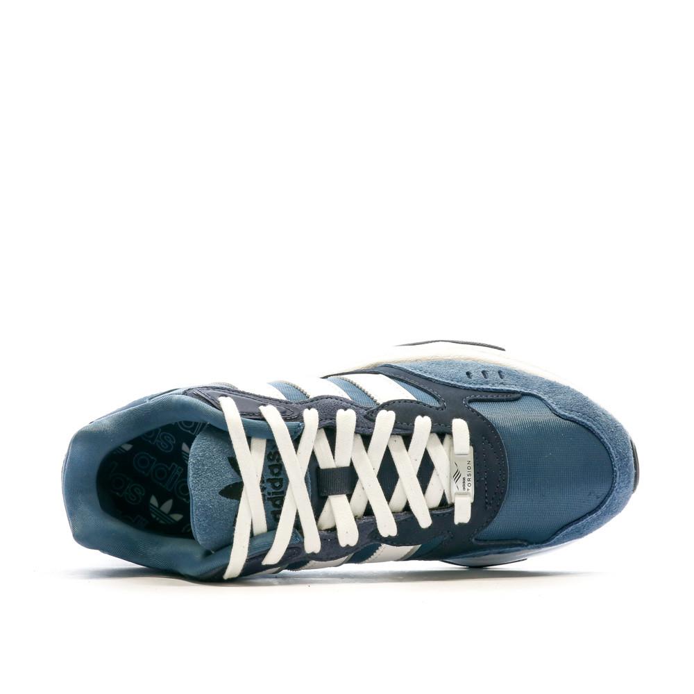 Baskets Marine/Blanc Homme Adidas Retropy F90 vue 4