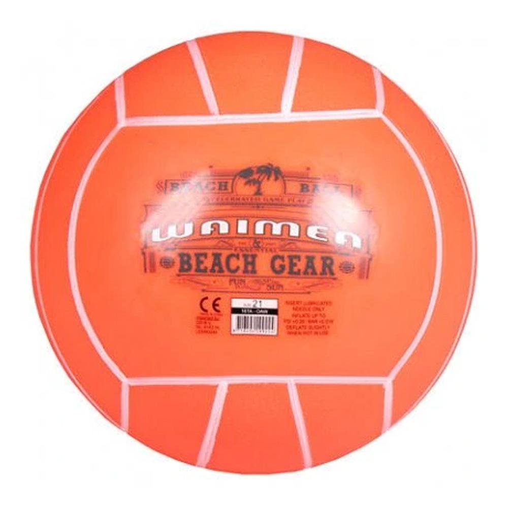 Ballon De Plage Rouge No MARK Beach Gear pas cher