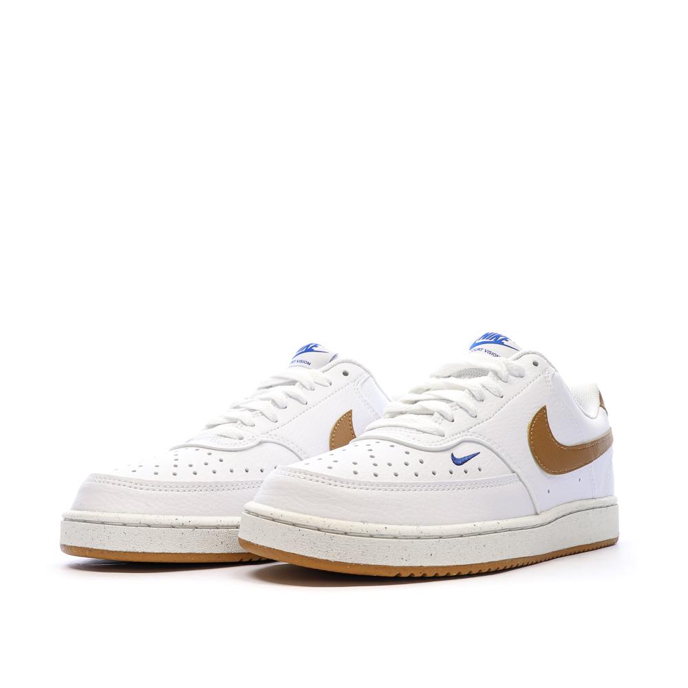 Baskets Blanche/Camel Femme Nike W Court Vision vue 6